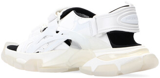 Balenciaga 'Track' Sandals Women's White - ShopStyle